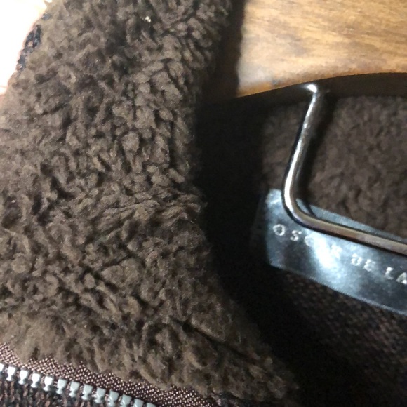 Oscar de la renta 1/2 zip pull over sweater - Picture 4 of 7